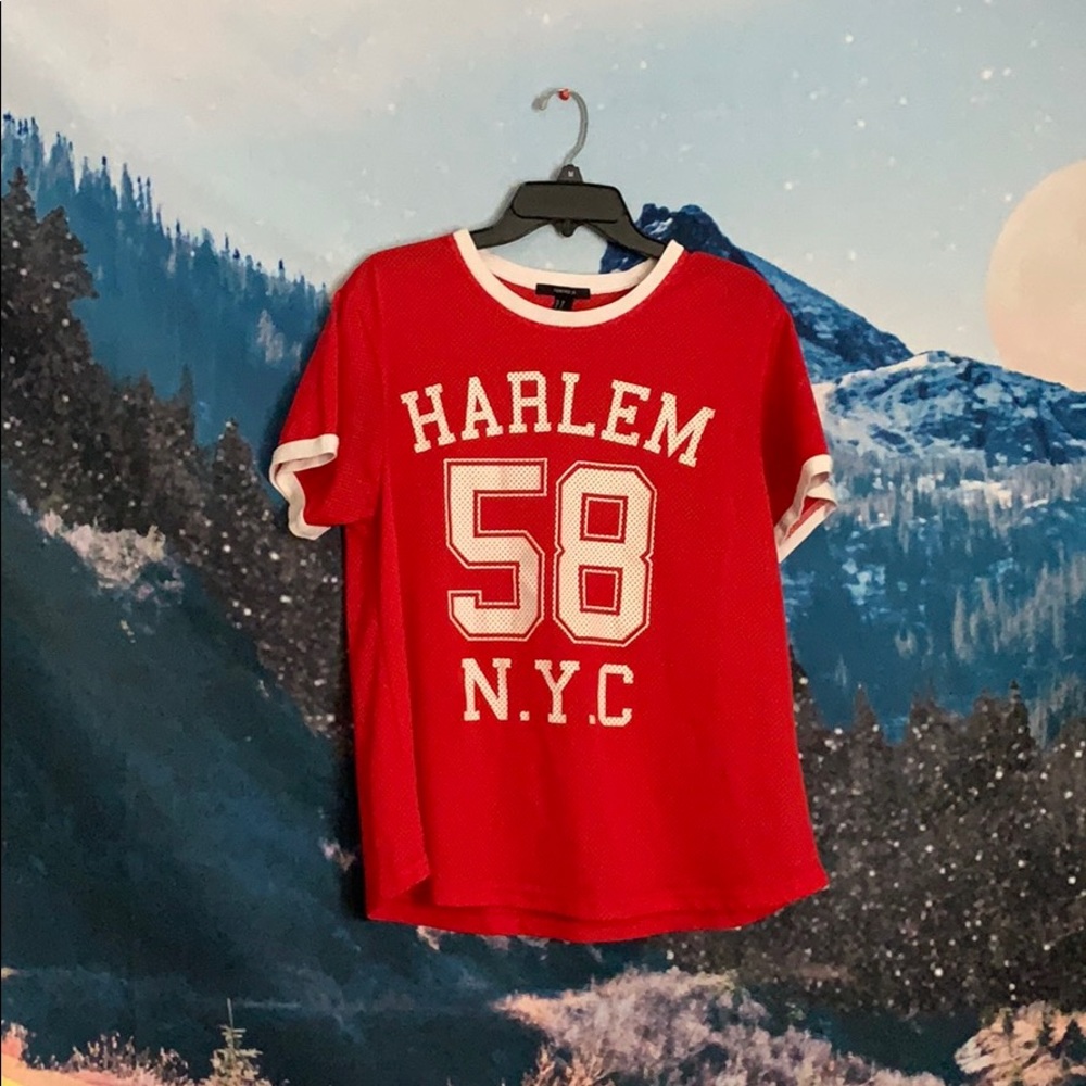 Forever 21 // Harlem NYC netted shirt